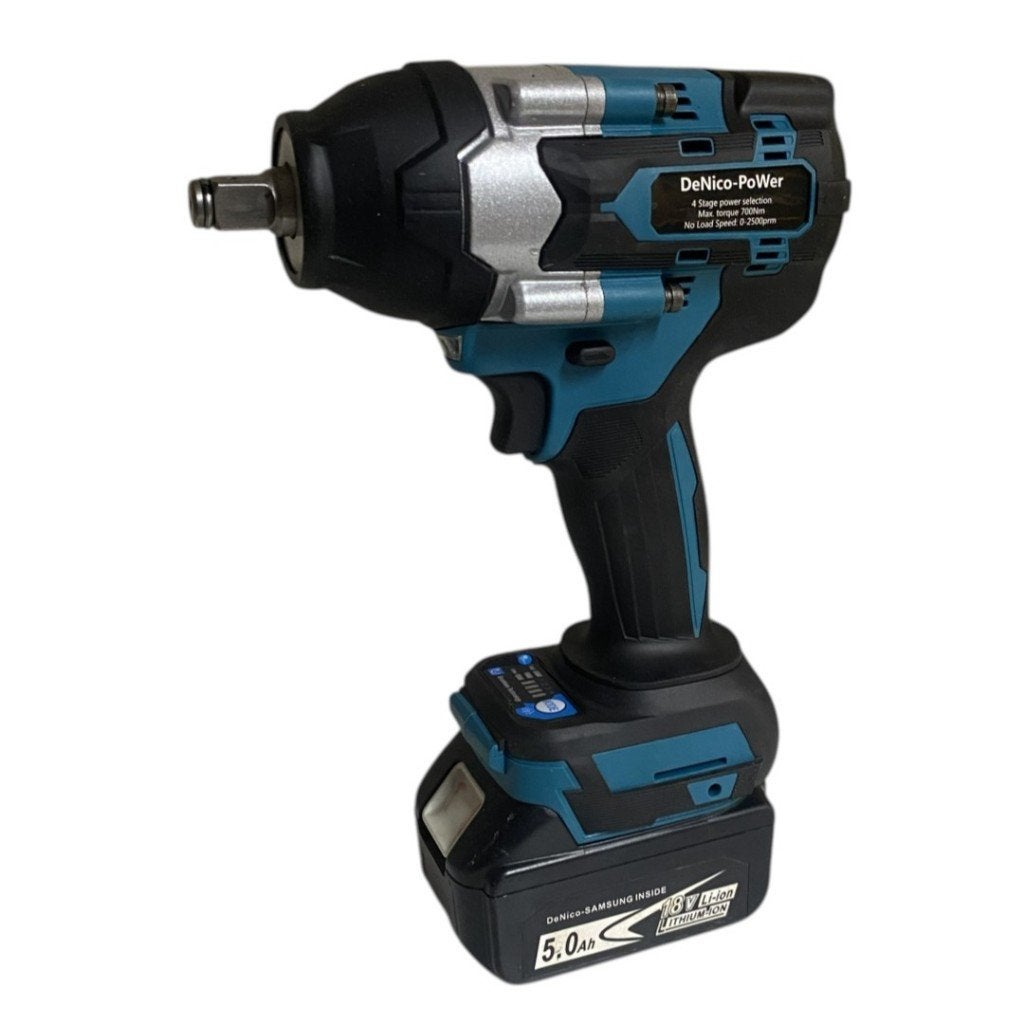 Slag sleutel wielsleutel 18V 700Nm  past op Makita accu LXT, Denico.power@gmail.com, De van der Schuerenweg, Nieuw, DeNico-PoWer
