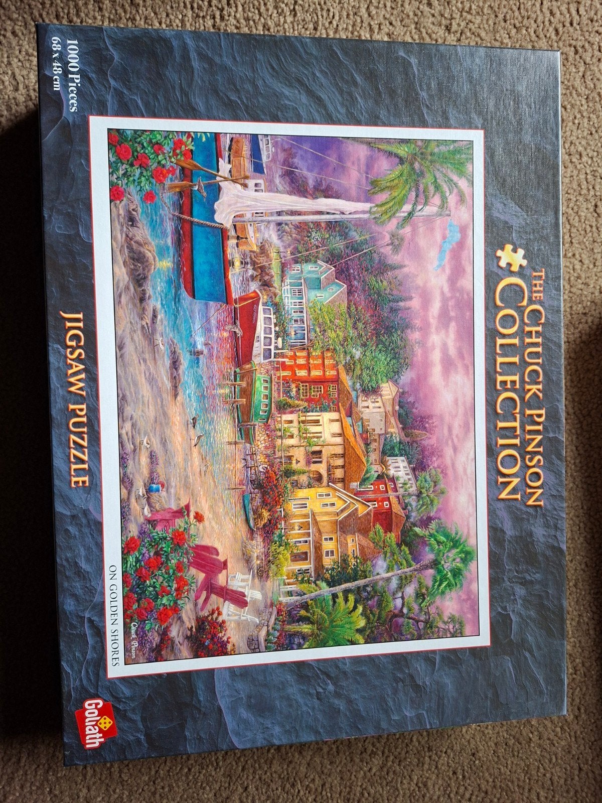 Goliath puzzel 1000 stukjes Jigsaw TheChuckPrison Collection, Ophalen, 500 t/m 1500 stukjes, Zo goed als nieuw, Legpuzzel