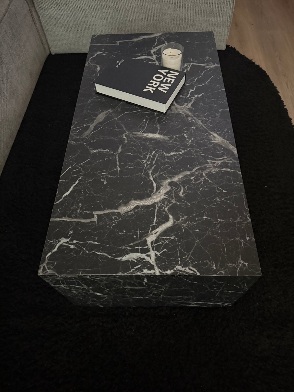 salontafel marmer 100x50 cm, Ophalen, Rechthoekig, 100 tot 150 cm, 50 tot 100 cm