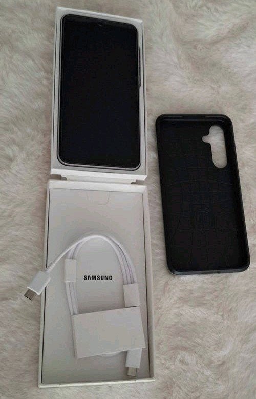 Samsung a55 awesome lilac zo goed als nieuw!, Telecommunicatie, Mobiele telefoons | Samsung, Touchscreen, Ophalen of Verzenden