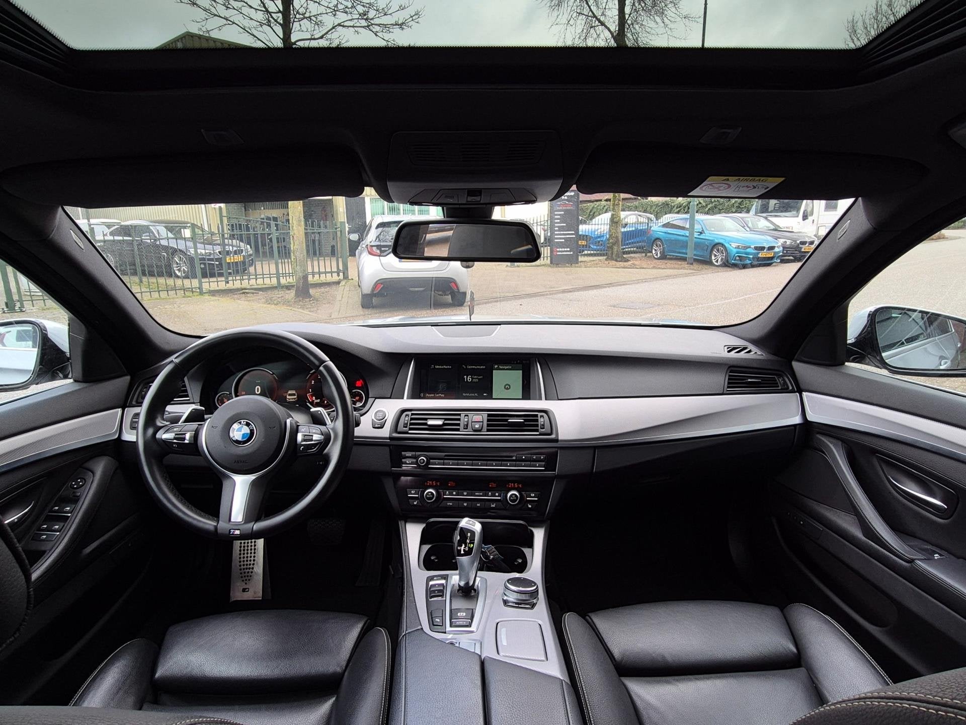 BMW 5-serie 520i High Executive 12 maanden GARANTIE M Sport, Automaat, Achterwielaandrijving, Gebruikt, 4 cilinders