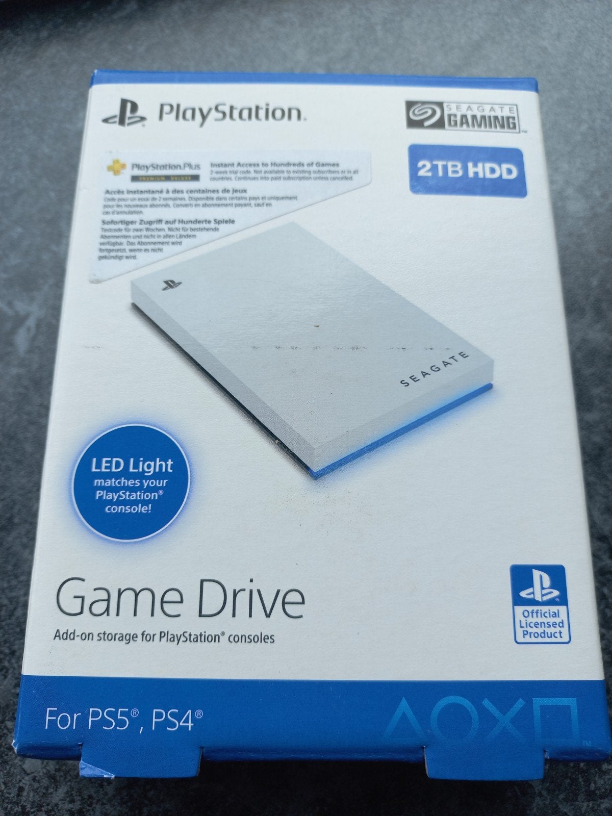 Seagate game drive 2 TB, Ophalen, Nieuw, Geheugenkaart, PlayStation 4