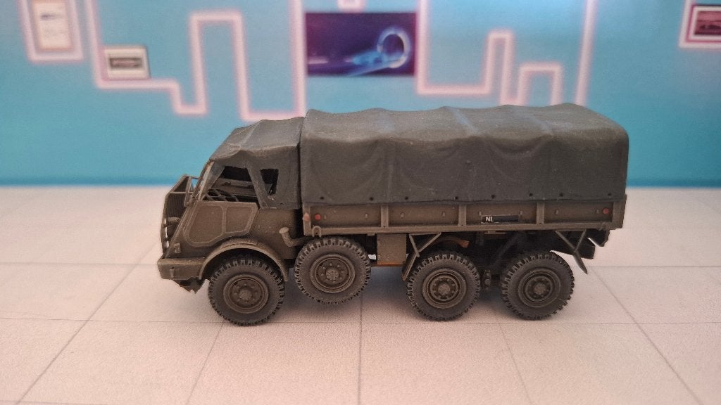 Artitec 1:87 DAF YA-328 'Dikke Daf' huif bakwagen, Ophalen of Verzenden, Gebruikt, Bus of Vrachtwagen, Overige merken
