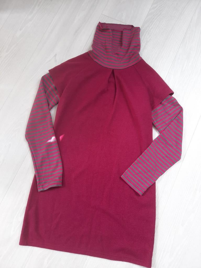 Leuke dames trui met col en streepjes, Maat 38/40 (M), Overige kleuren, Ophalen of Verzenden, OSA