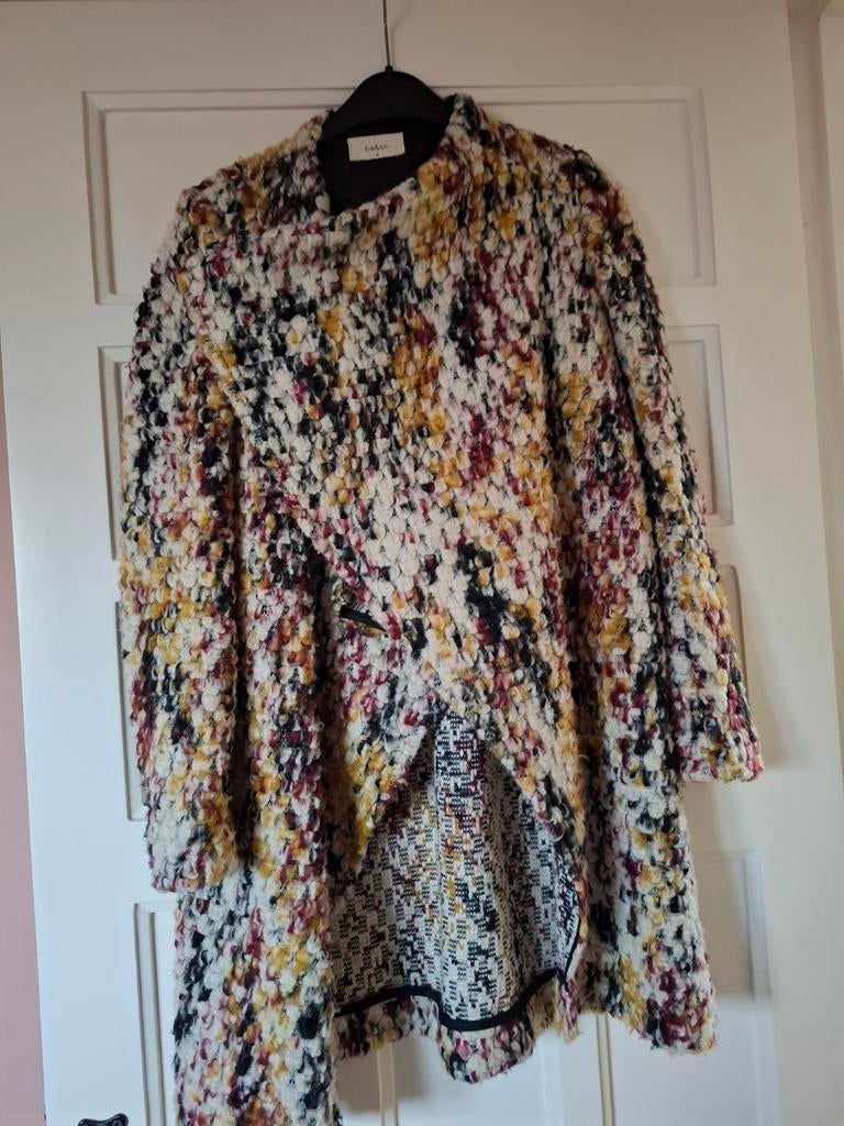 Ba&sh vest XS/S - Zwart, geel, donkerrood, crème, Ophalen of Verzenden