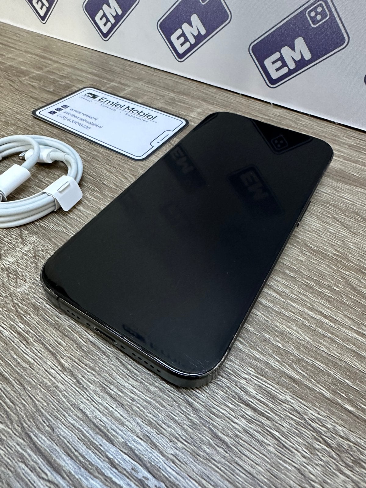 iPhone 15 Pro - 128GB / batterij 100% / garantie, 128 GB, Zwart, Ophalen of Verzenden, Zo goed als nieuw