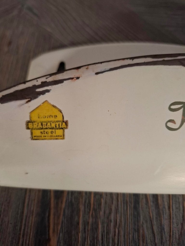 Vintage Brabantia Kammenbakje - Emaille, Ophalen of Verzenden, Huis en Inrichting