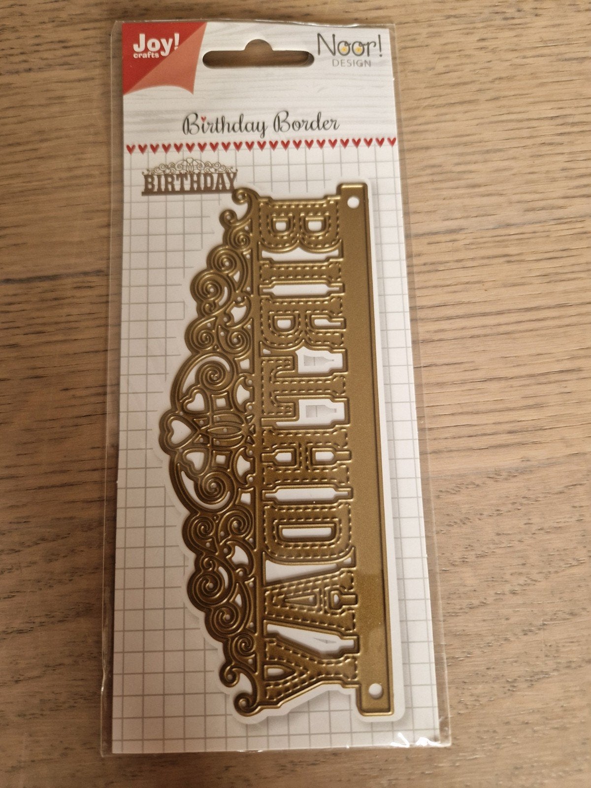 Joy! Crafts Noor! Design Birthday Border snijmal, Ophalen of Verzenden, Nieuw