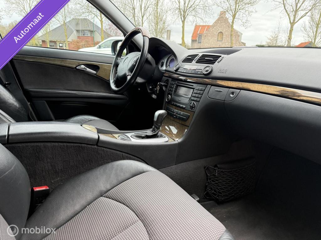 Mercedes E-klasse E240 Avantgarde Aut Cruise Nav NL Auto Apk, Automaat, Achterwielaandrijving, 2597 cc, 1505 kg