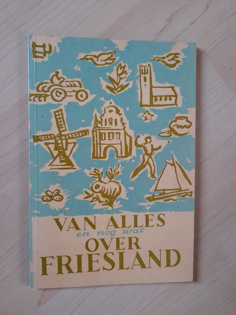 VAN ALLES EN NOG WAT OVER FRIESLAND K Sikkema, Boeken, Ophalen of Verzenden, Gelezen