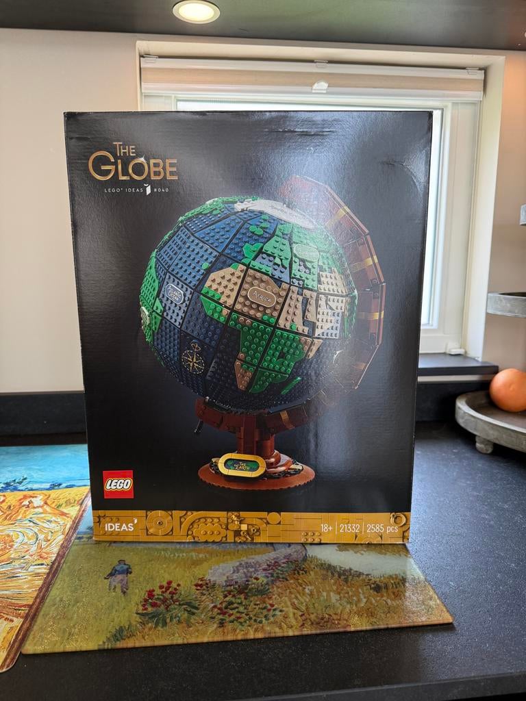 Lego Ideas De Wereldbol 21332 - Nieuw in verpakking, Lego, Nieuw, Ophalen of Verzenden, Ideas