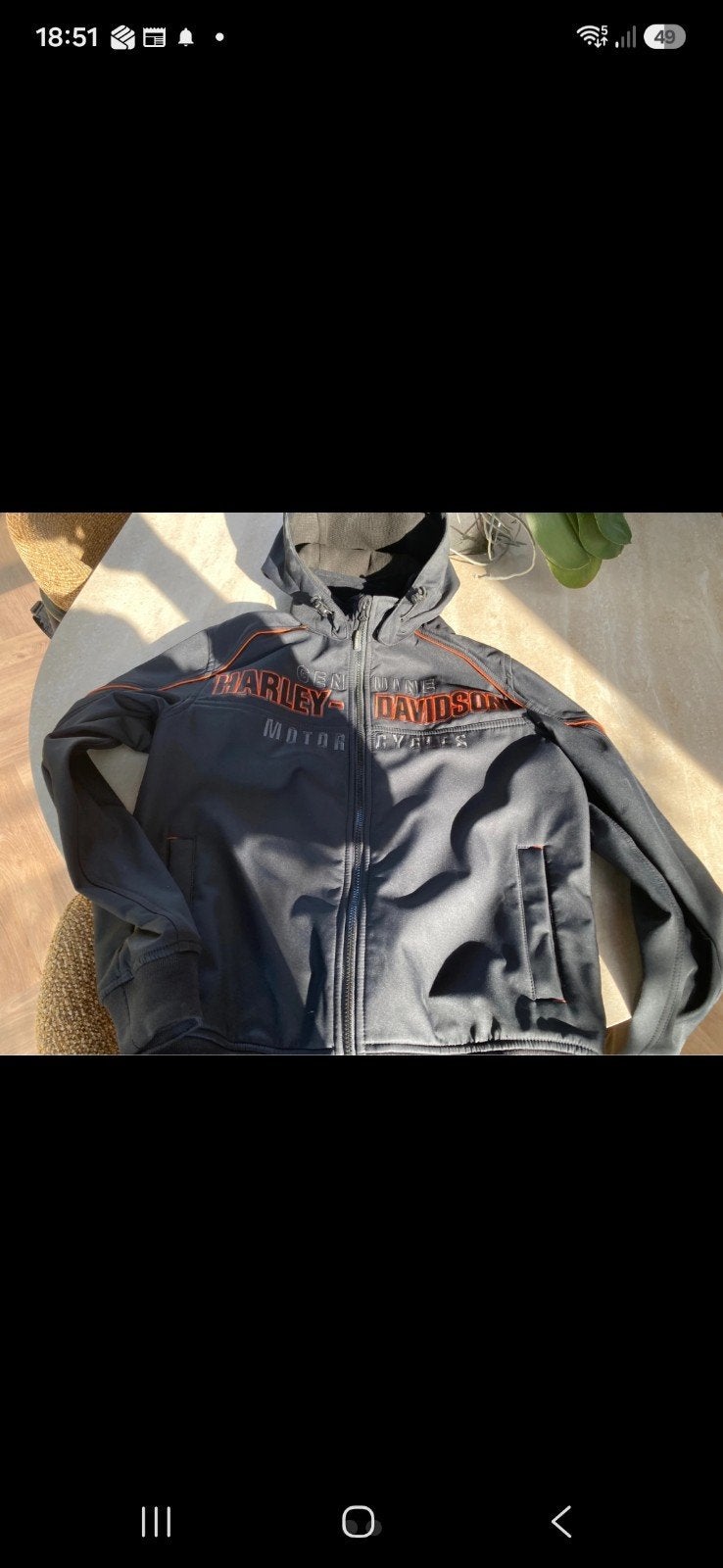 Herenjack Harley Davidson -maat staat.  Zo goed als nieuw, Zwart, Ophalen of Verzenden, Zo goed als nieuw, Harley Davidson
