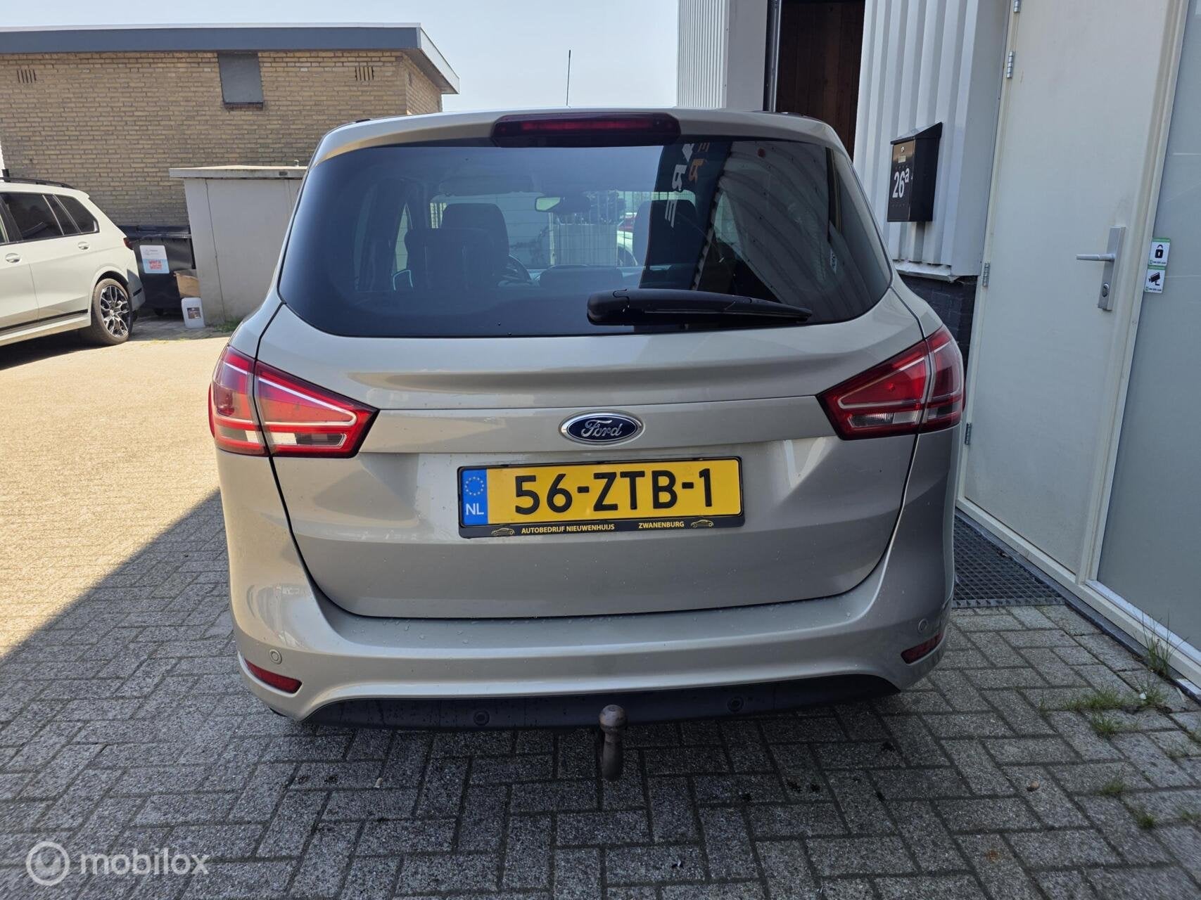 Ford B-Max 1.0 EcoBoost Titanium incl nw riem., Auto's, Euro 5, Gebruikt, 750 kg, Origineel Nederlands