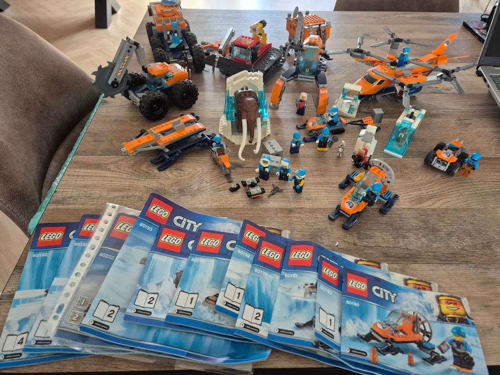 LEGO City Arctic Collectie: 6 Sets Inclusief 60195 Basis, City, Compleet, Lego, Ophalen of Verzenden