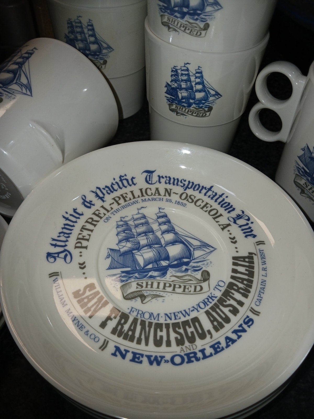 Mepal nautisch servies, Ophalen of Verzenden, Gebruikt