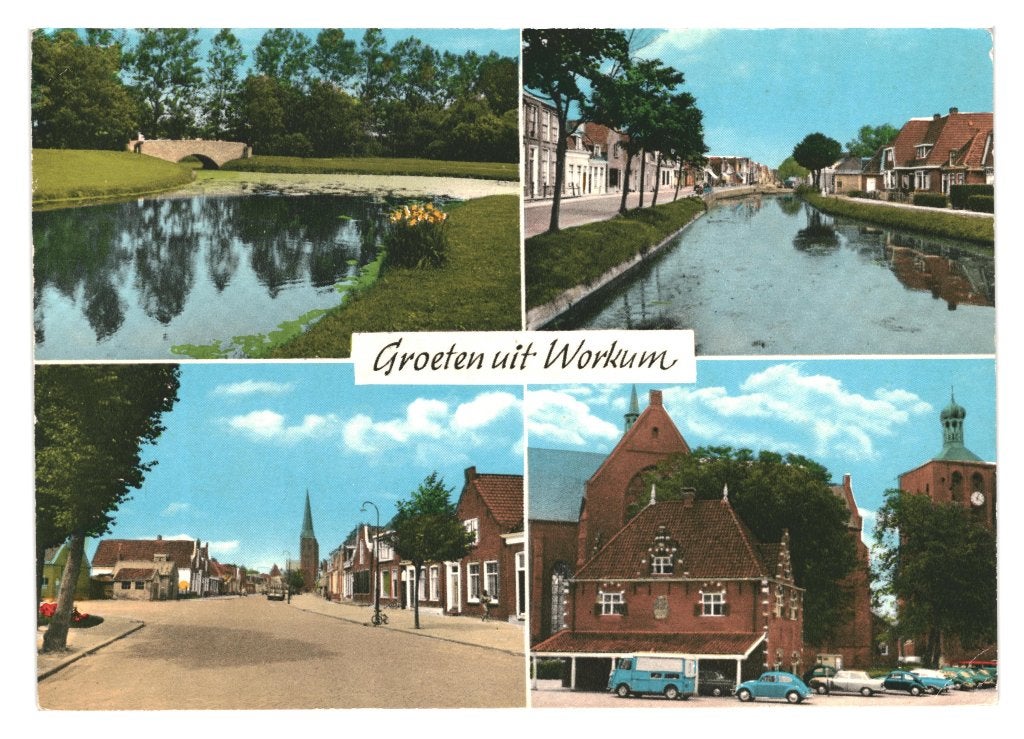 38196	Workum	1977 Friesland	Gelopen met postzegel