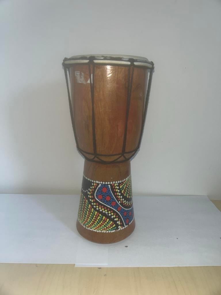 Mooie Djembe - Afrikaanse Trommel, Ophalen, Zo goed als nieuw, Trommel