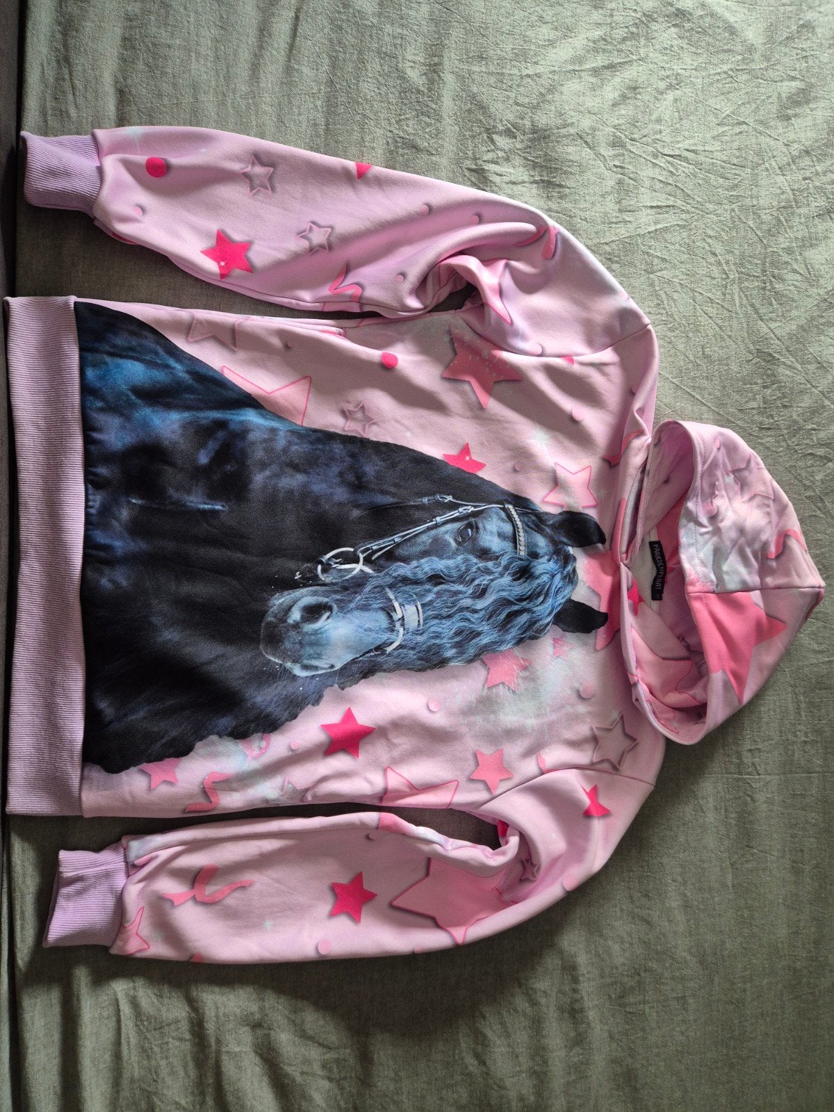 Paardenpraattv hoodie, Dieren en Toebehoren, Ophalen of Verzenden, Zo goed als nieuw, Bovenkleding