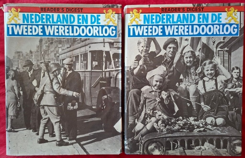 Nederland en de Tweede Wereldoorlog, Readers Digest 2 delen, Redaktie, Algemeen, Ophalen, Tweede Wereldoorlog
