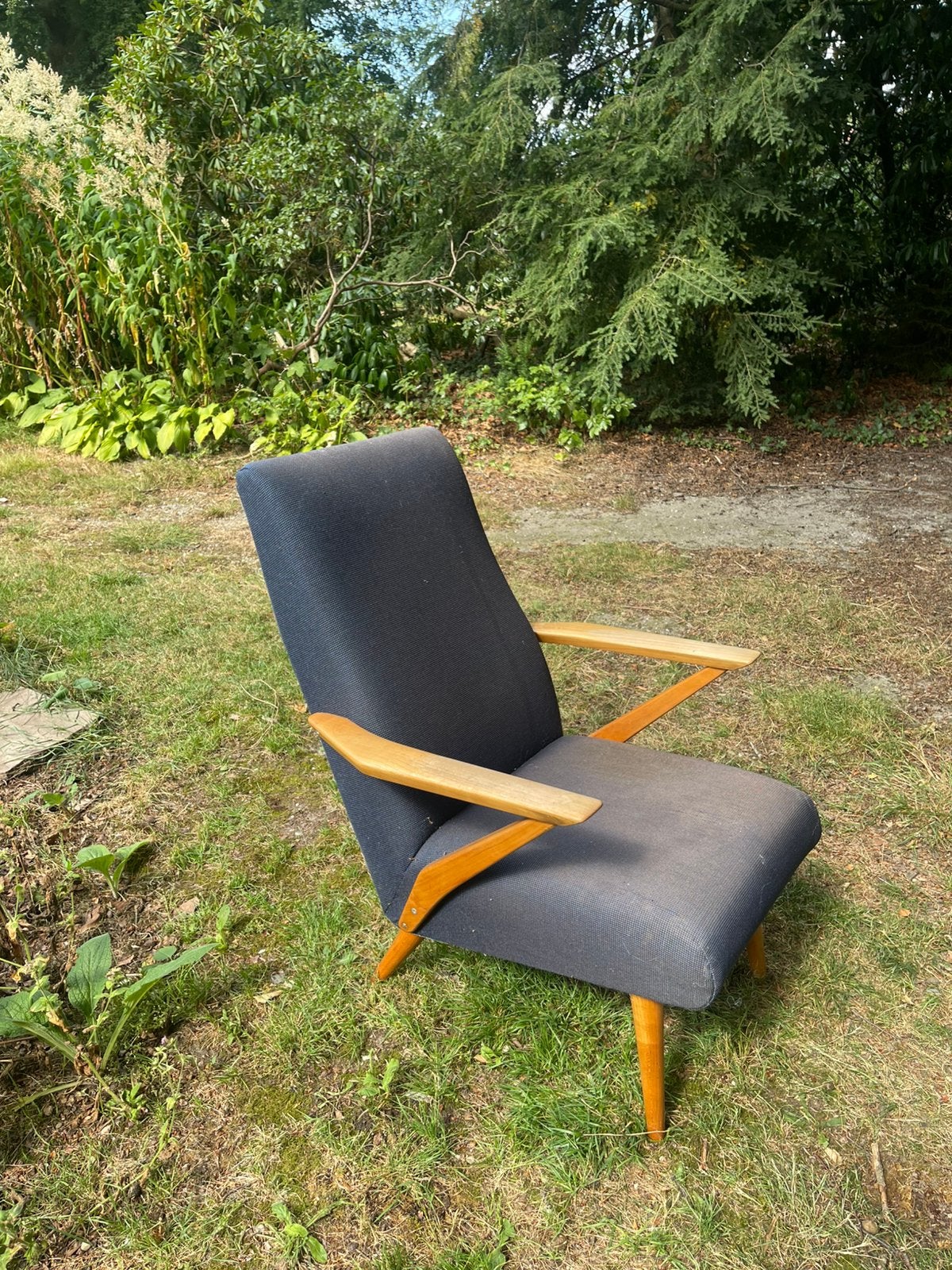 Zeer zeldzaam scandinavisch stoeltje 1957, Ophalen, Zo goed als nieuw, Minder dan 75 cm, 50 tot 75 cm