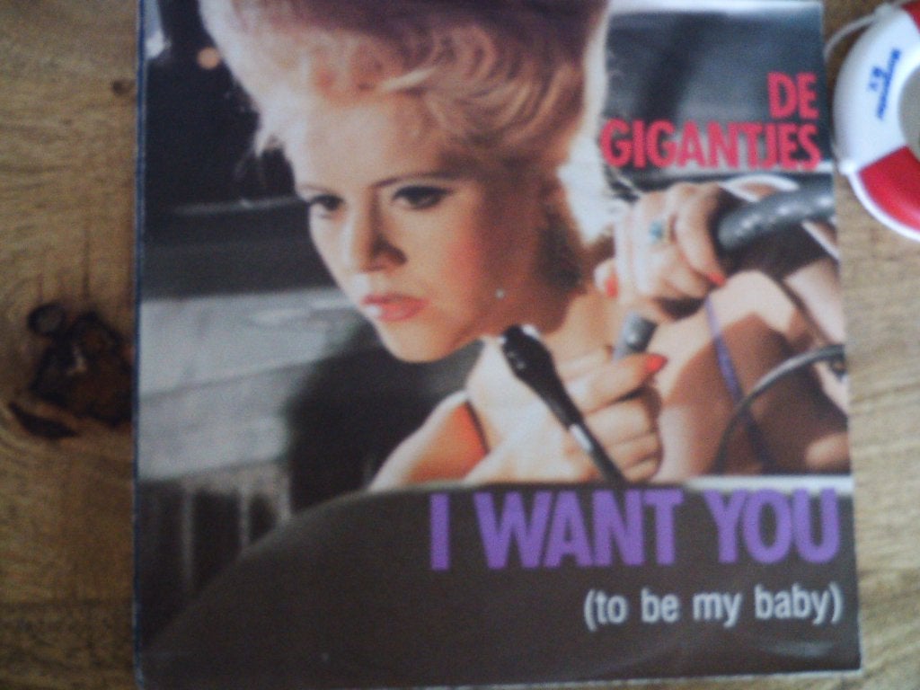 de gigantjes - l want you 17jul, Cd's en Dvd's, 7 inch, Ophalen of Verzenden, Zo goed als nieuw, Pop