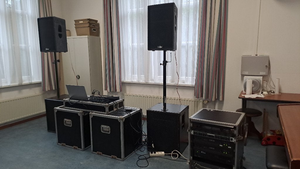 EAW geluidset met subwoofers, Ophalen, Gebruikt, Speakerset, Overige merken