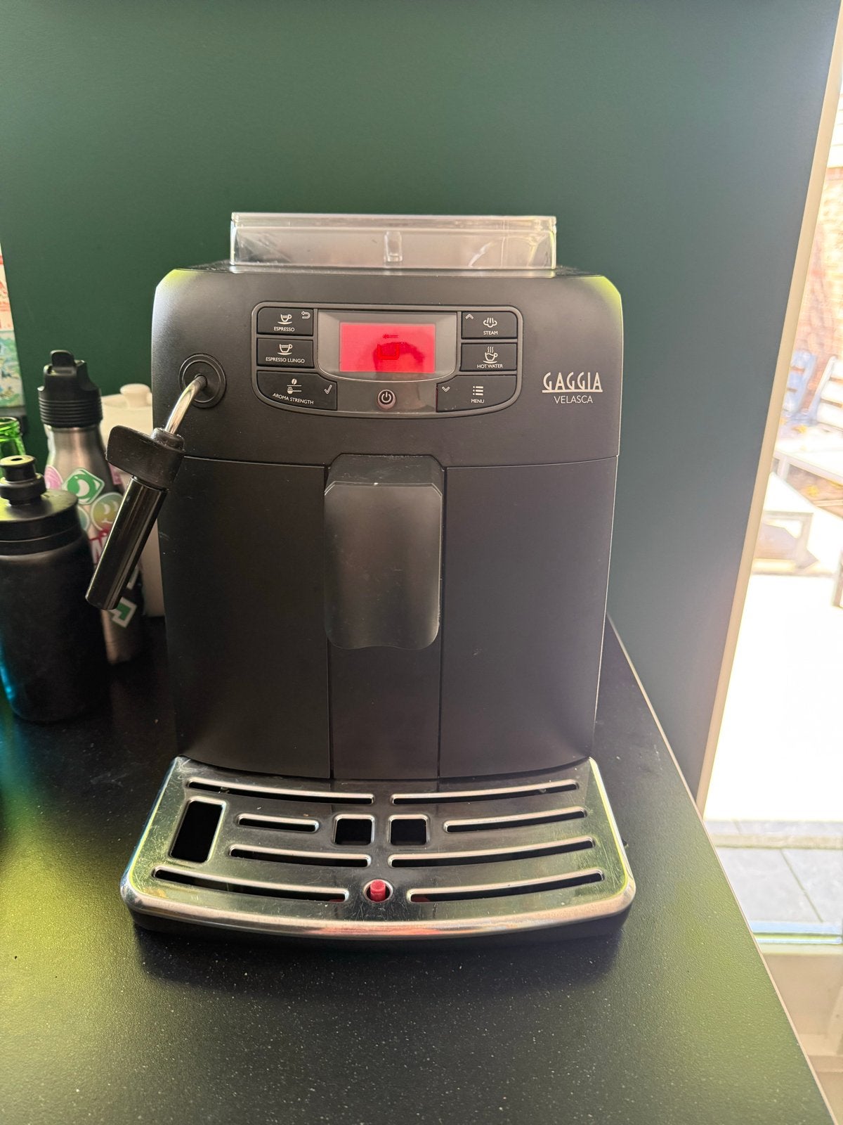 Defecte Gaggia Velasca koffiemachine -voor refurbish, Ophalen, Niet werkend, Koffiemachine, Koffiebonen