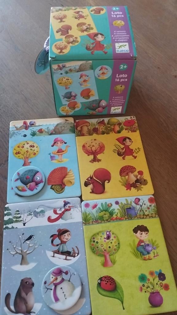 Djeco lotto, Kinderen en Baby's, Speelgoed | Educatief en Creatief, Ophalen of Verzenden, Zo goed als nieuw