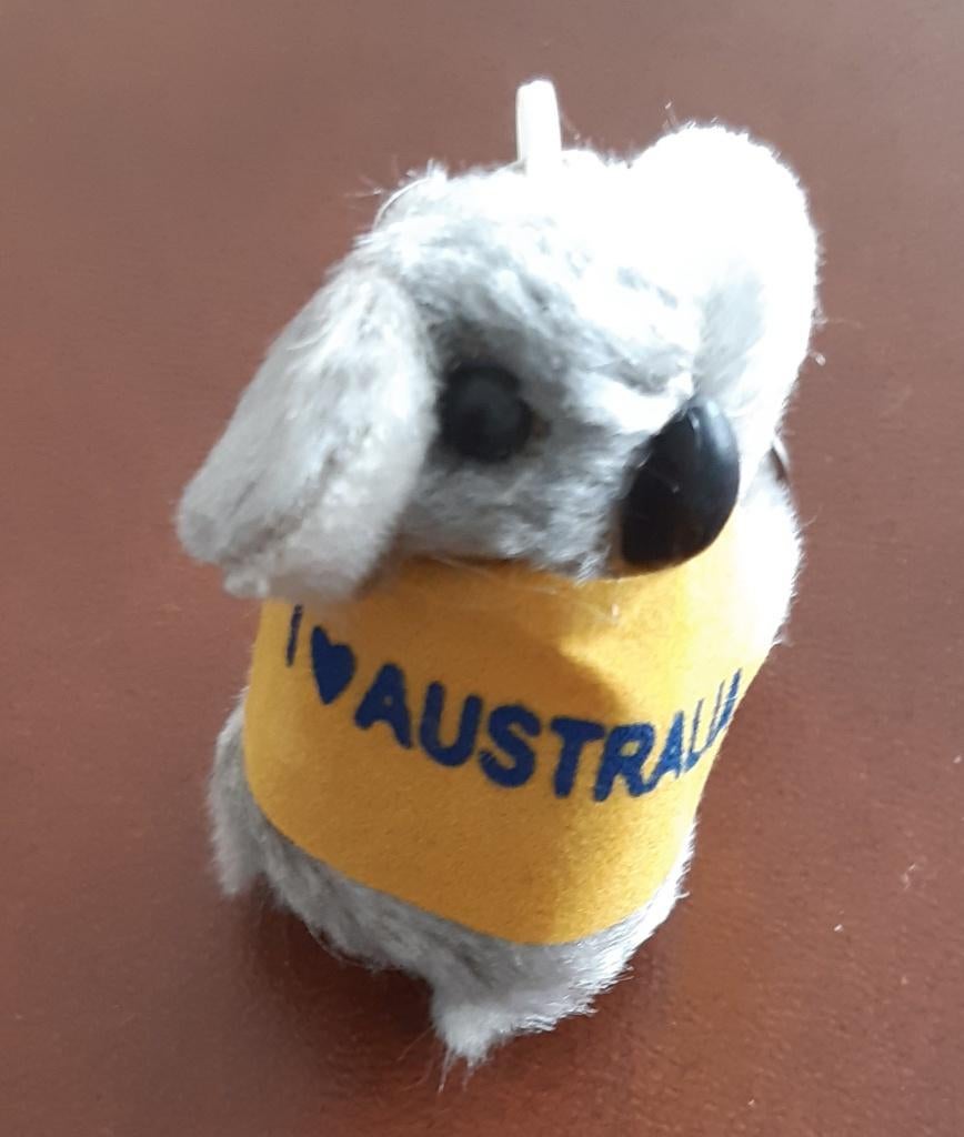 Koala beer Australie geel sleutelhanger I Love Australia, Verzamelen, Ophalen of Verzenden, Nieuw