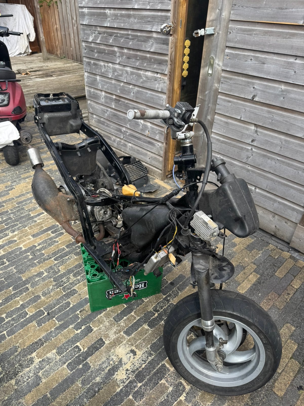 Gilera runner 70cc dark dream project geen 123, Ophalen of Verzenden