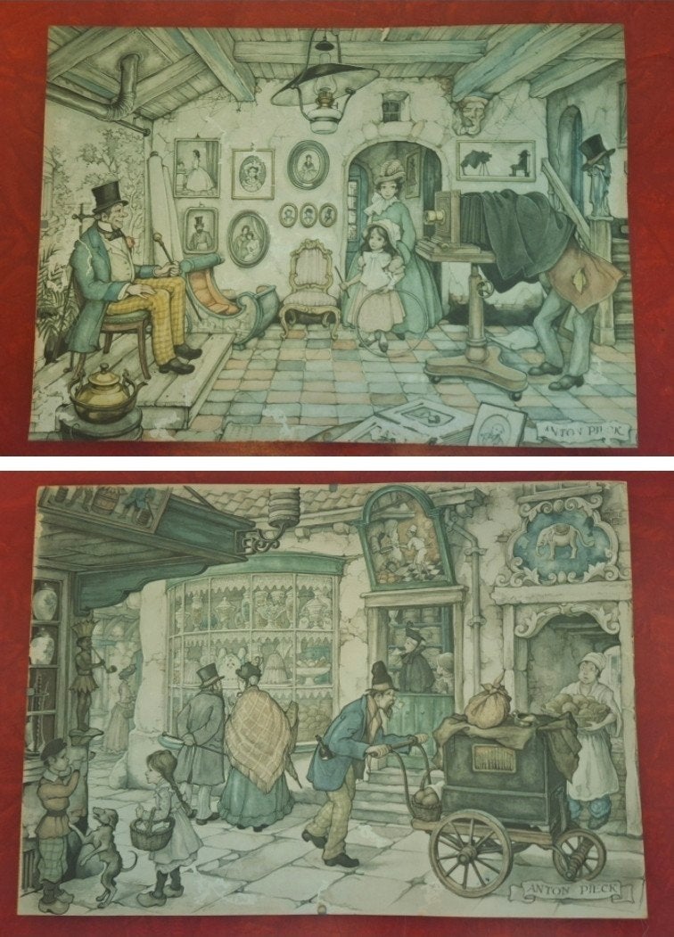 Anton Pieck, Ophalen