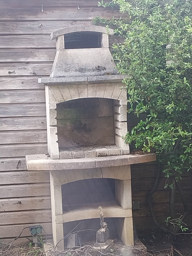 Bbq steen gratis ophalen moet snel weg! 2e foto inspiratie, Ophalen, Gebruikt