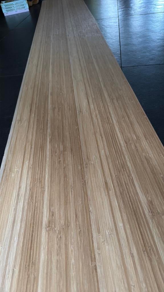 Bamboe caramel 300cm lang 43 cm breed, Doe-het-zelf en Verbouw, Platen en Panelen, Verzenden, Minder dan 20 mm, Almelo, Nieuw