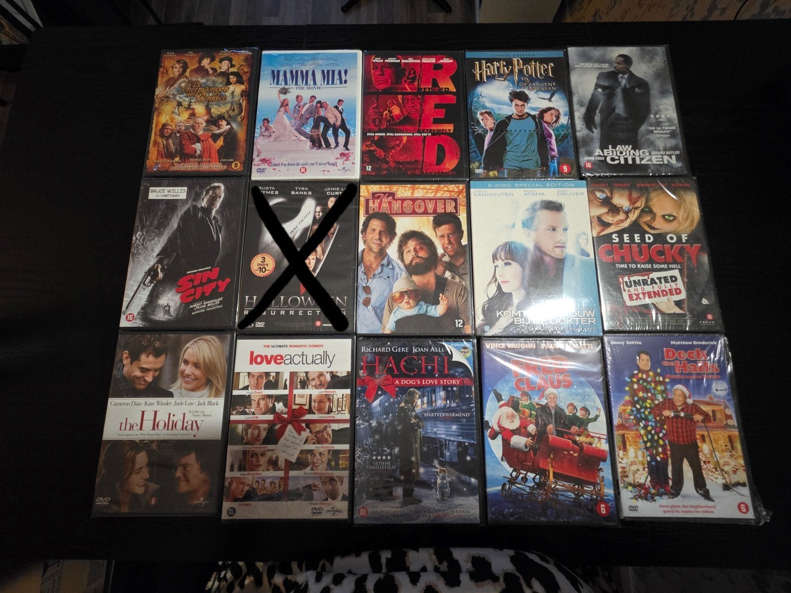 Grote partij dvd's 250+, Cd's en Dvd's, Alle leeftijden, Ophalen, Gebruikt
