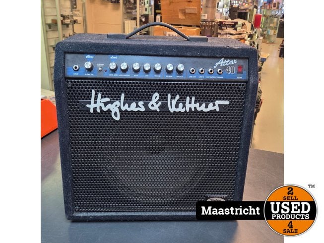 Hughes & Kettner ATTAX 40 gitaarversterker, Flex Ltd., Zo goed als nieuw, https://flex.com/contact-us, Nobelstraat 10, 5807 GA Oostrum LB, Limburg, Nederland