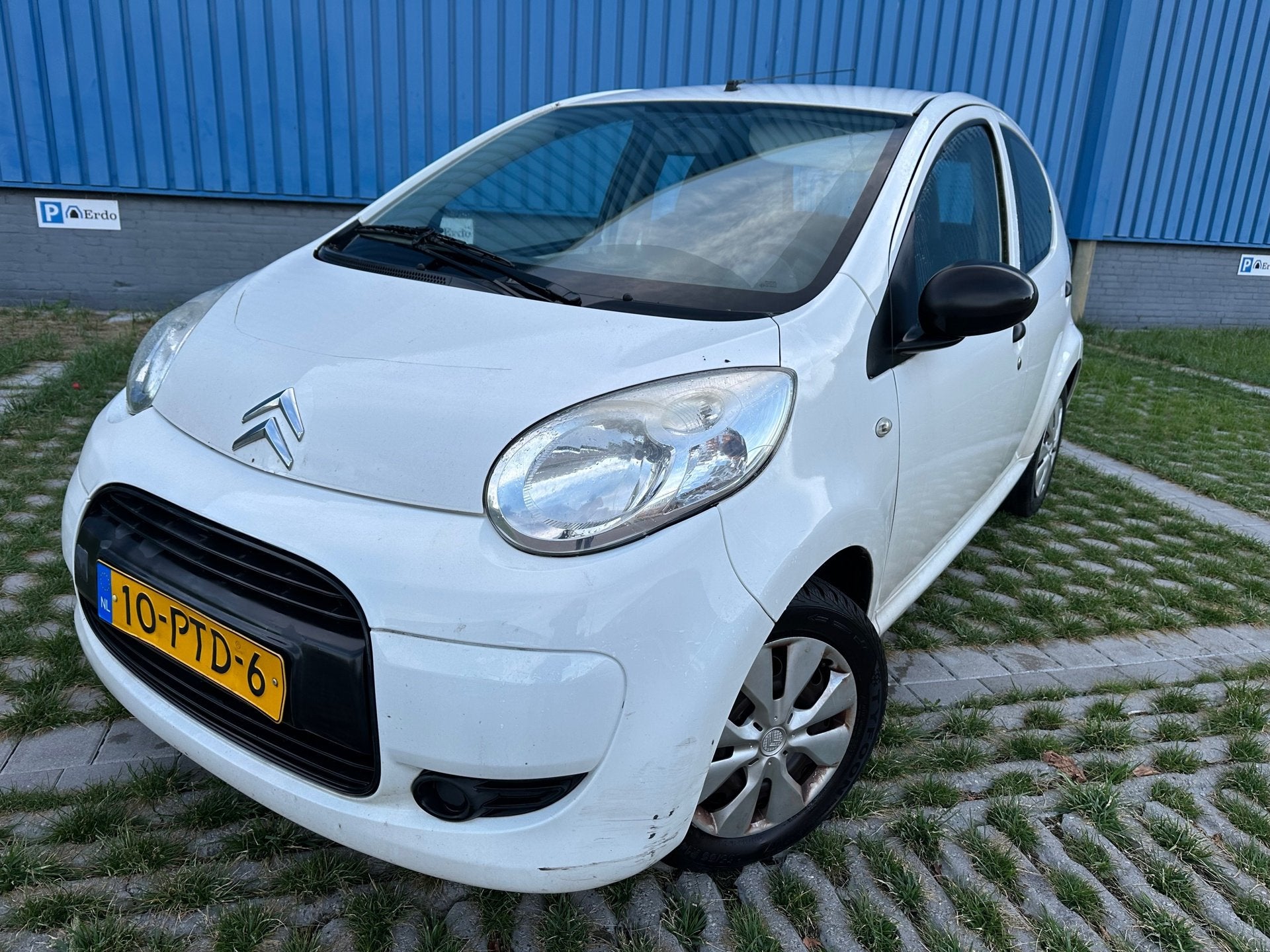 Citroen C1 MET AIRCO & JAAR APK!, Voorwielaandrijving, Euro 5, Gebruikt, 4 stoelen