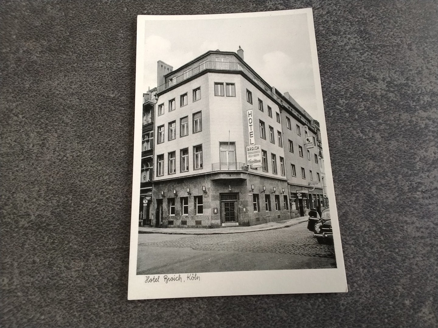 Duitsland Koln Hotel Broich, Ophalen of Verzenden, 1920 tot 1940, Ongelopen, Duitsland