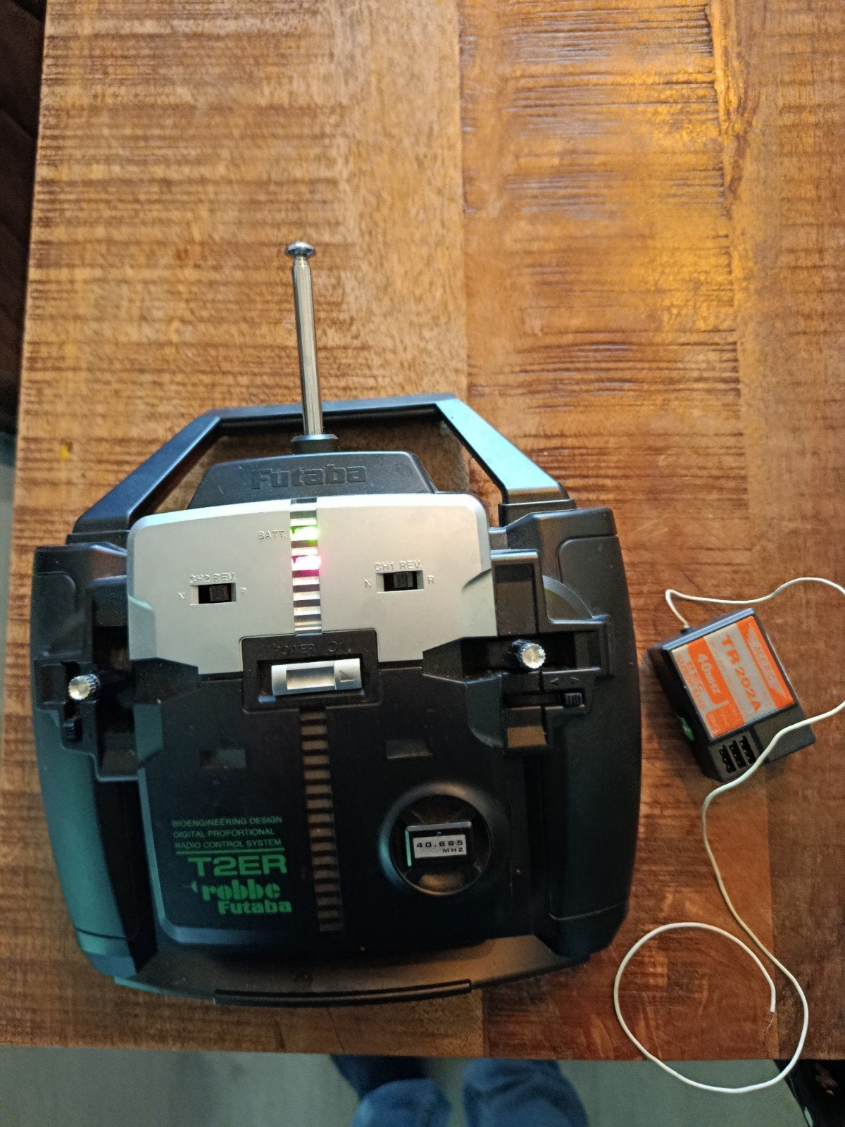 Robbe Futaba T2ER Zender met ACE R/C TR 202A Ontvanger, Hobby en Vrije tijd, Ophalen of Verzenden, Gebruikt