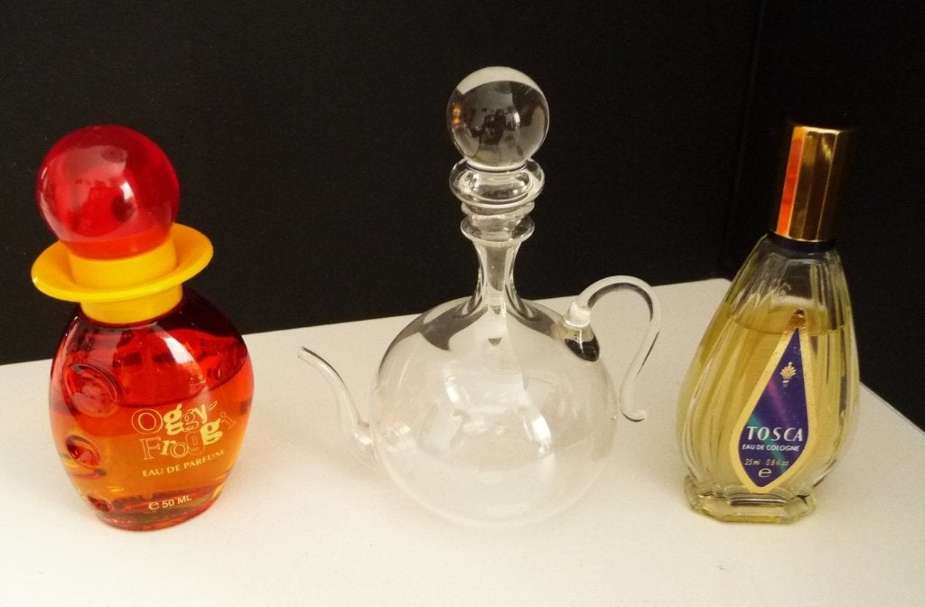 4 PARFUM FL EEN TOSCA , OGGY FROGGI EN KANNETJE, EN 1 GRIEKS, Verzenden, Zo goed als nieuw