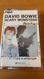 David Bowie muziek cassette scary monsters 10 tracks, Gebruikt, Ducoso, 1 bandje, Ophalen of Verzenden