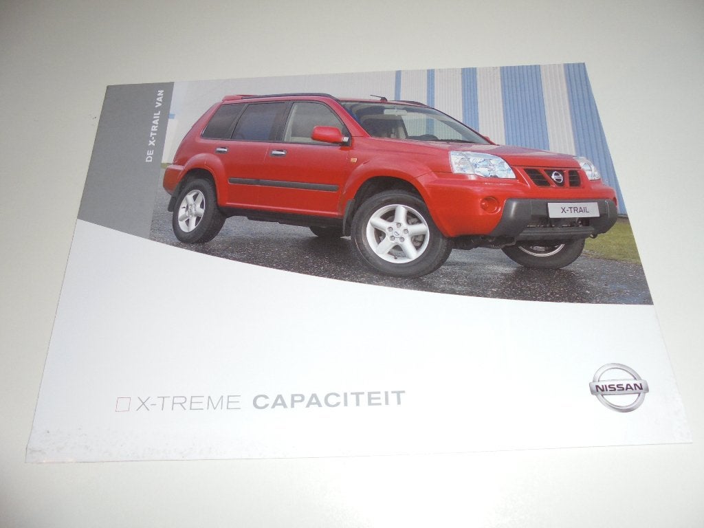 brochure Nissan X-Trail Van  2003, Ophalen of Verzenden, Zo goed als nieuw, Nissan