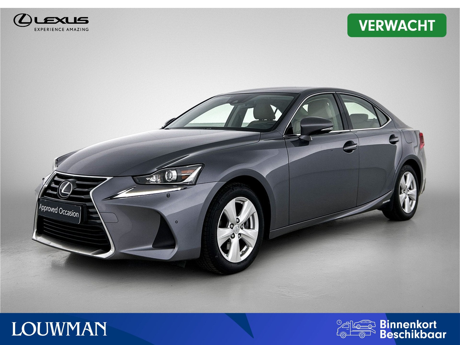 Lexus IS 300h Business Line | Safety Pack | Adaptive Cruise, Automaat, 12 maanden, Achterwielaandrijving, Gebruikt