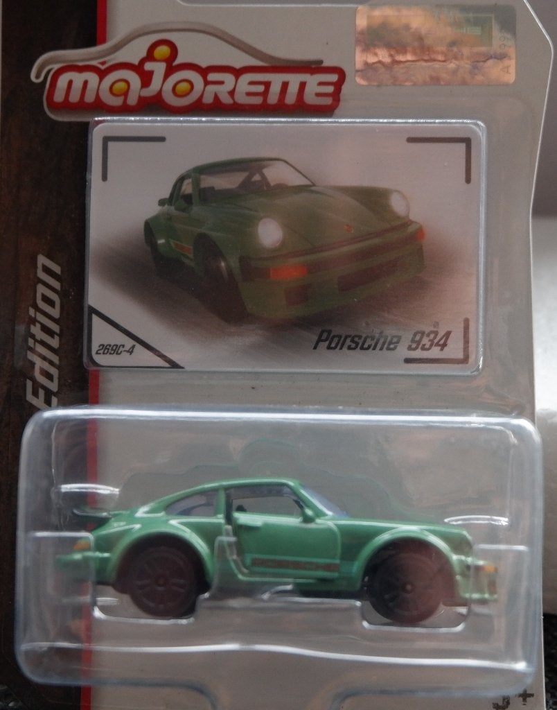 Majorette, Porsche 934,mint groen, Ophalen of Verzenden, Nieuw, Auto