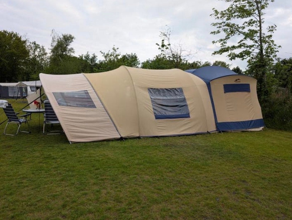 Cabanon Columbia vouwwagen - Ruime en comfortabele tent, Ophalen, Gebruikt, Meer dan 6