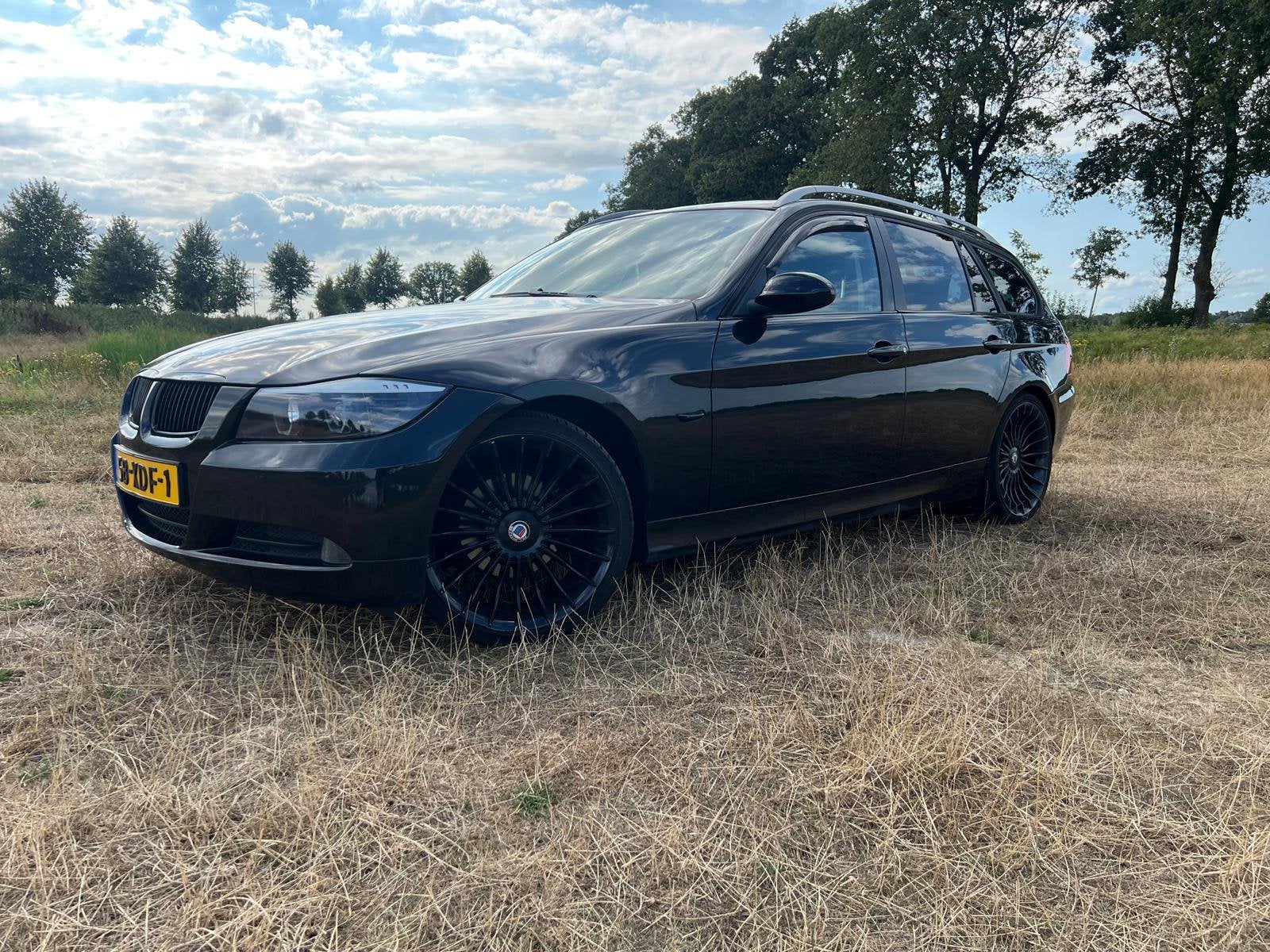 BMW 3-Serie 2.0 D 320 Touring sport AUT 2007 Zwart, Automaat, Achterwielaandrijving, 1995 cc, Zwart