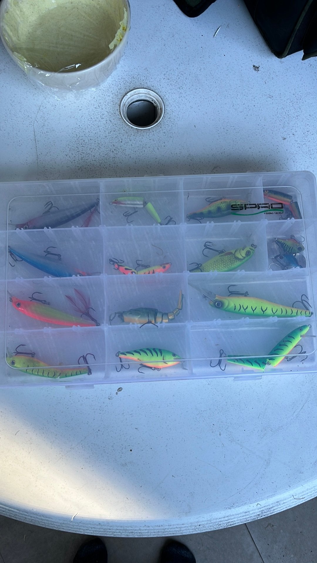 Kunstaas spro 15 stuks, Watersport en Boten, Ophalen of Verzenden, Zo goed als nieuw, Overige typen