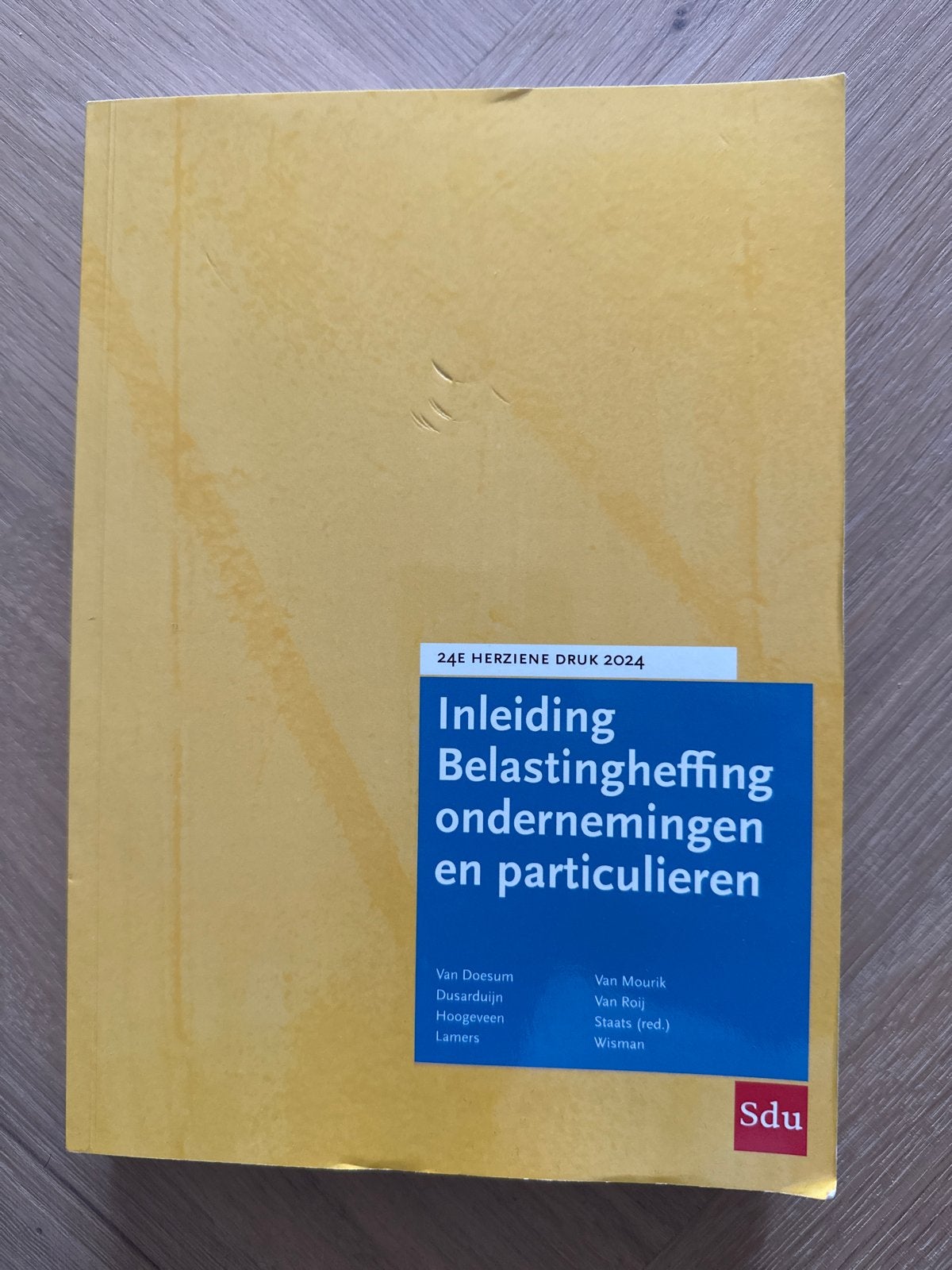 Inleiding Belastingheffing ondernemingen en particulieren, Ophalen of Verzenden, Gamma, Zo goed als nieuw, HBO