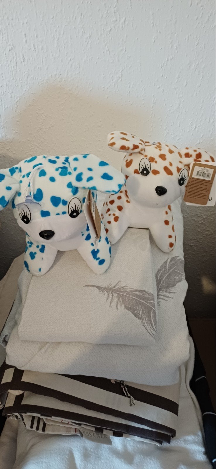 2x leuke honden knuffel (nieuw), Ophalen of Verzenden, Nieuw, Hond
