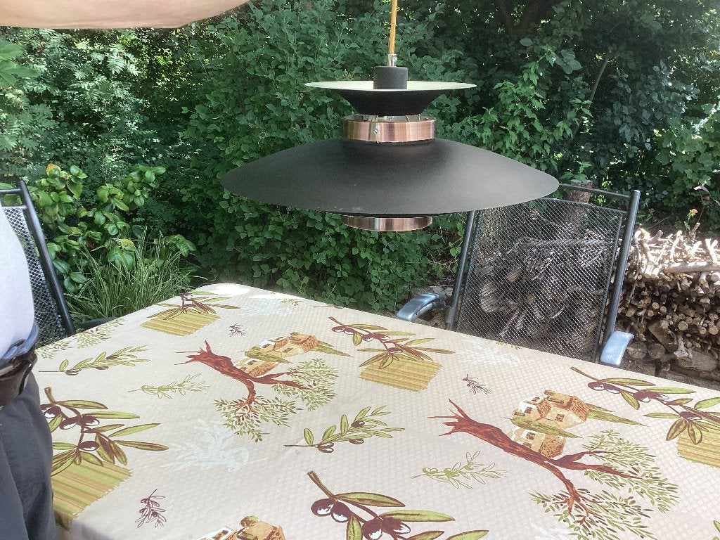 Hanglamp design, Ophalen, Gebruikt, Metaal, Deens