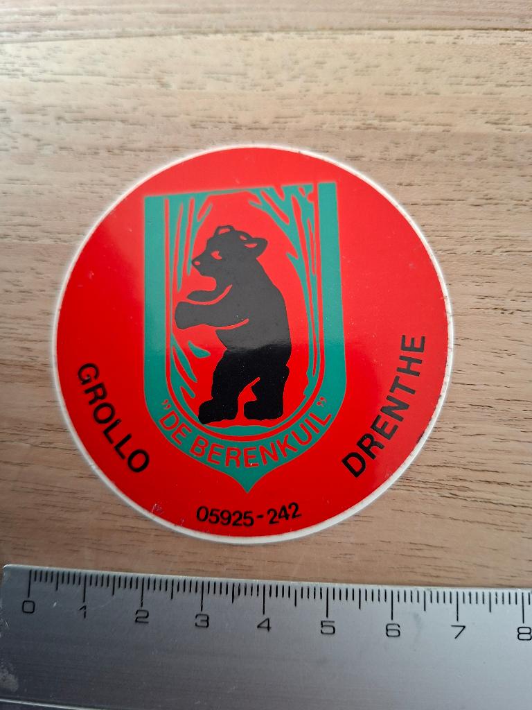 Sticker Grollo, Ophalen of Verzenden, Zo goed als nieuw, Overige typen